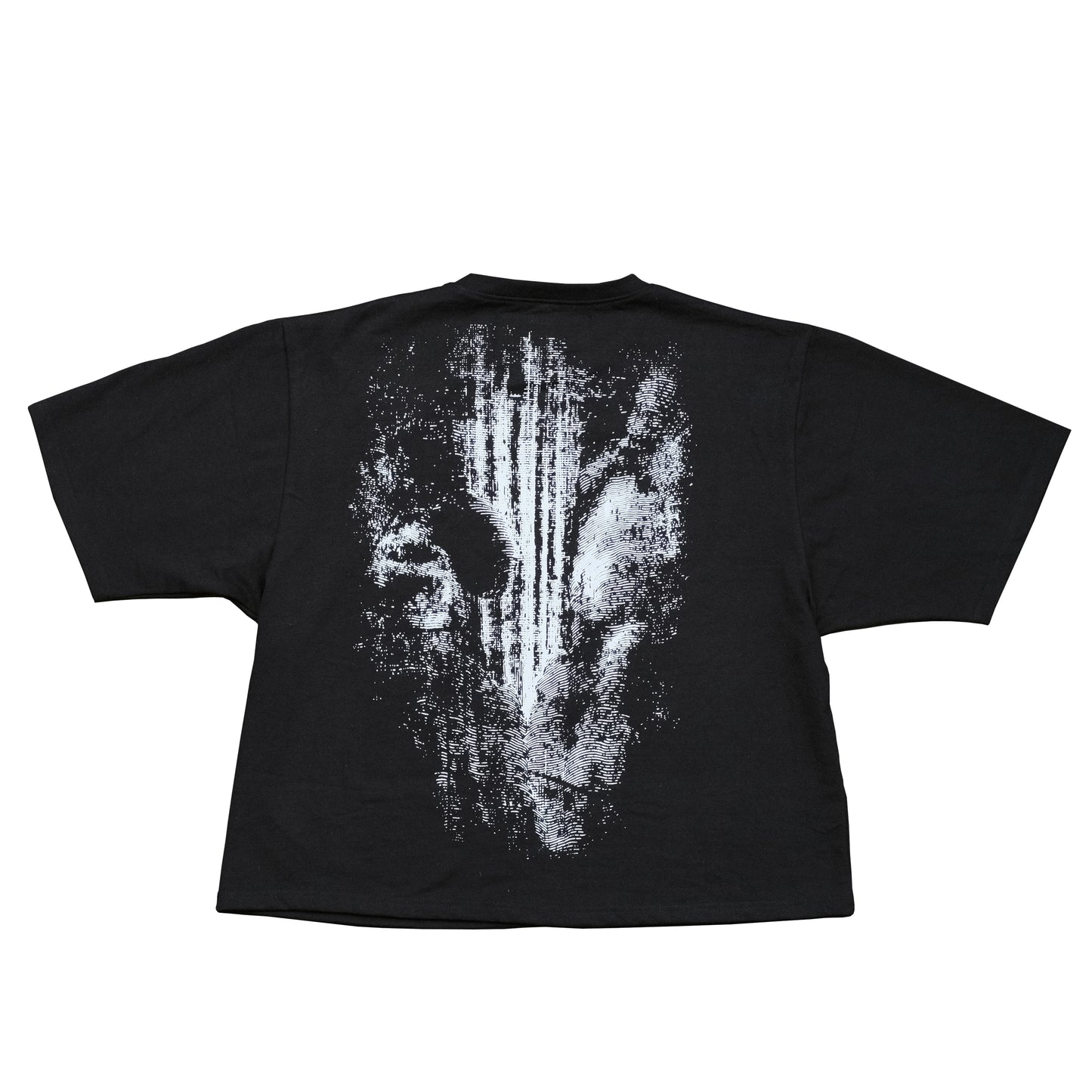 Black Oversized T-Shirt "smoke signal"
